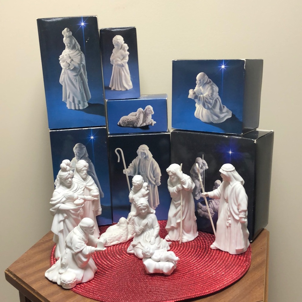 Nativity set